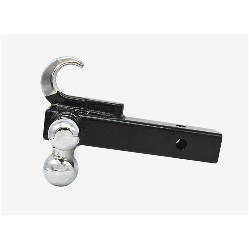 Vypart 3-Ball Trailer Hitch Mount with Utility Hook, 2-Inch Shank