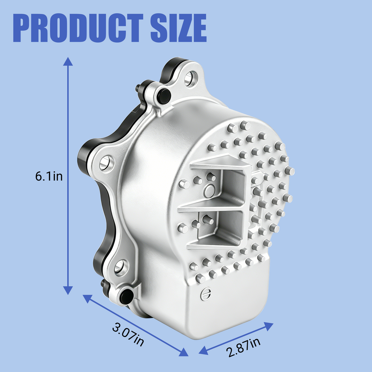 Sturdy mounting bracket included with the electric engine water pump replacement for 2004-2009 Toyota Prius hybrid