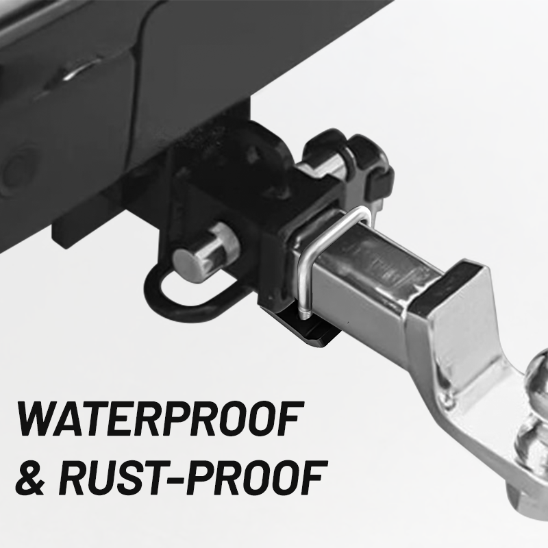 Vypart Tow Hook,Car Towing Eye Heavy Duty Hitch Tightener and Stabilizer for 1.25 and 2 Trailer Hitches