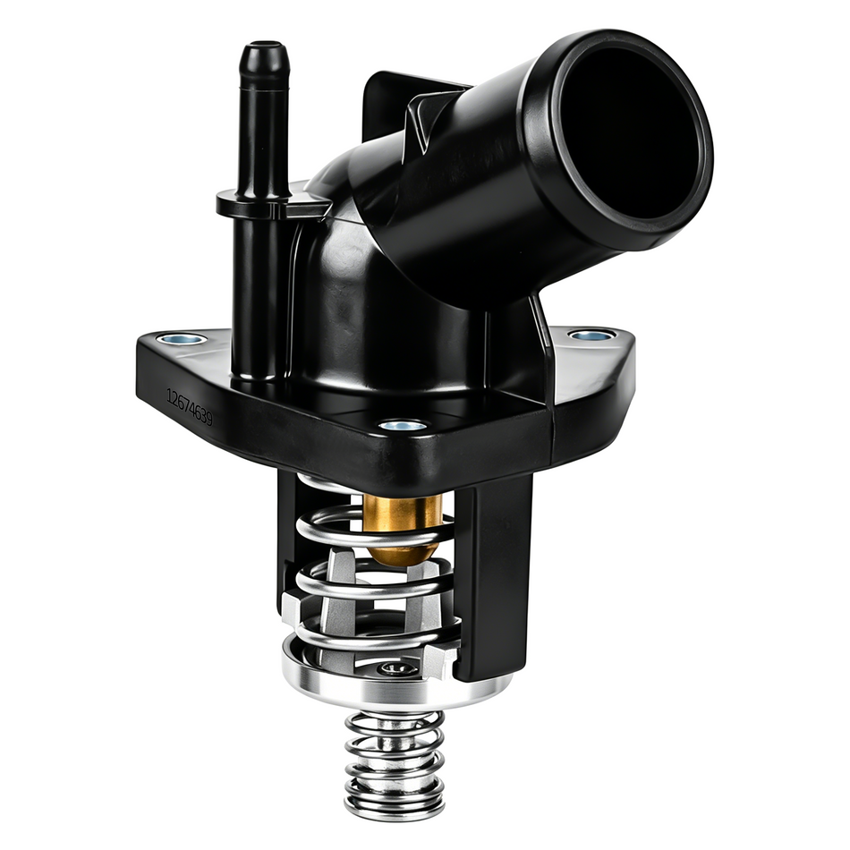 Vypart Thermostat Housing Assembly  902-2090 815-207 Fit for Cadillac Chevy GMC 2014-2018 Silverado 1500 Sierra 1500 Durango