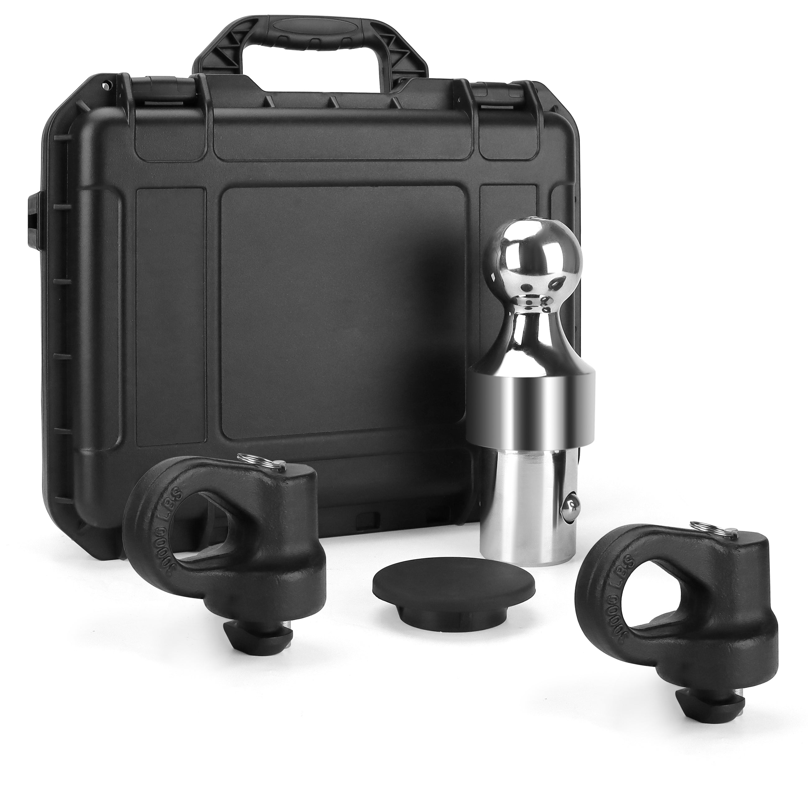 Vypart 60692 Gooseneck Hitch Kit 30K, 2-5/16-In Ball, Fits Select Silverado, Sierra 2500, 3500 HD, F-250, F-350, Nissan Titan XD