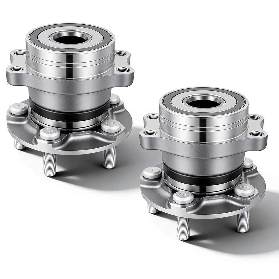 Vypart 512518-2PK A-Premium Rear Wheel Bearing and Hub Assembly, Perfect Fit for Subaru Forester Impreza Crosstrek Includes Studs and Nuts