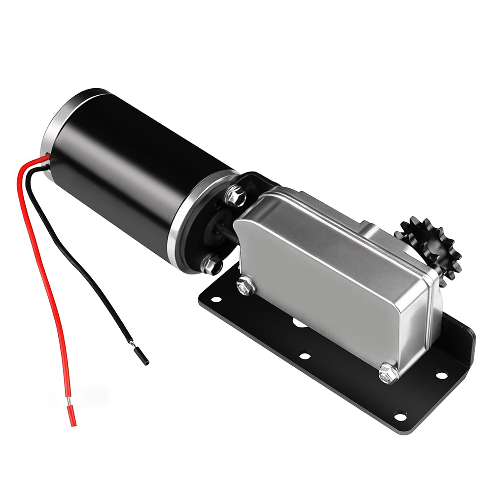 Premium 12V high torque RV slide out motor and gearbox assembly for BAL Accu Slide systems, replacing part 225008
