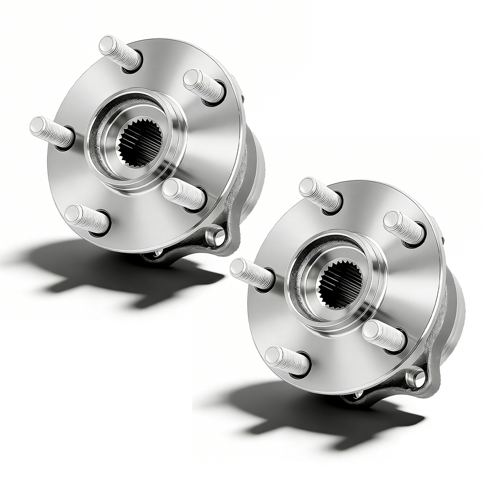 Vypart 512518-2PK A-Premium Rear Wheel Bearing and Hub Assembly, Perfect Fit for Subaru Forester Impreza Crosstrek Includes Studs and Nuts