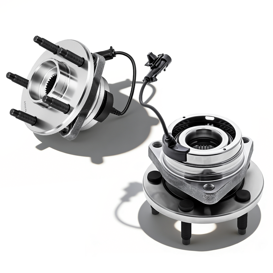 Vypart 513214-2PK Front Wheel Bearing Hub Assembly | Made to Ensure a Safe & Precise Fit for 04-12 Chevy Malibu, 08-10 Cobalt HHR, 05-10 Pontiac G6, 07-09 Saturn Aura