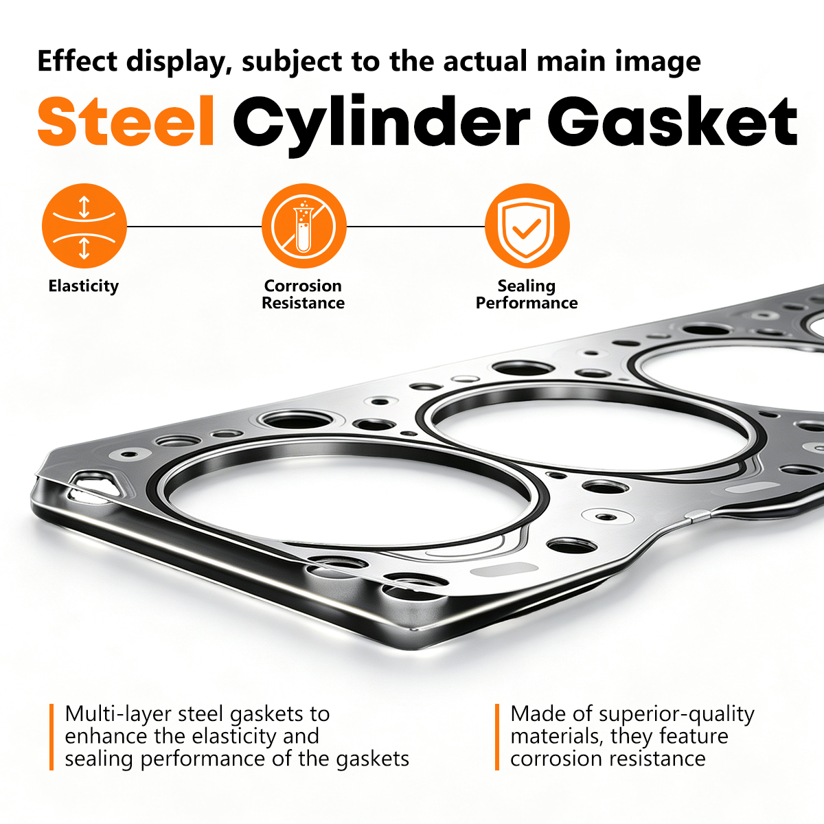 Exhaust Manifold Gasket & Oil Seal