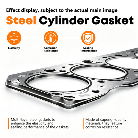 Exhaust Manifold Gasket & Oil Seal