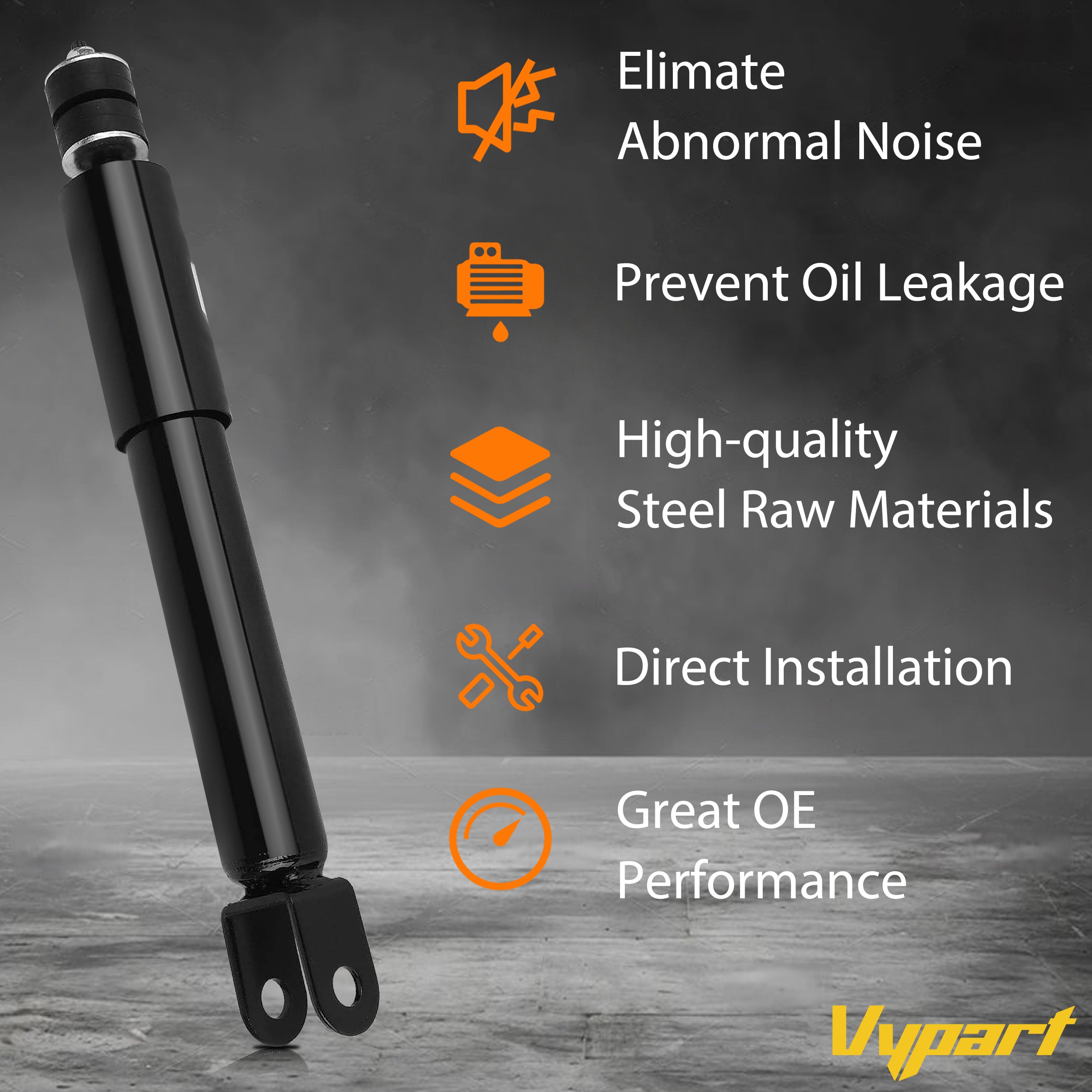 Vypart set of 2pcs 37178 Front Struts Shock Absorber for Chevy Tahoe Suburban 1500 GMC Yukon XL 1500 year 2000-2006