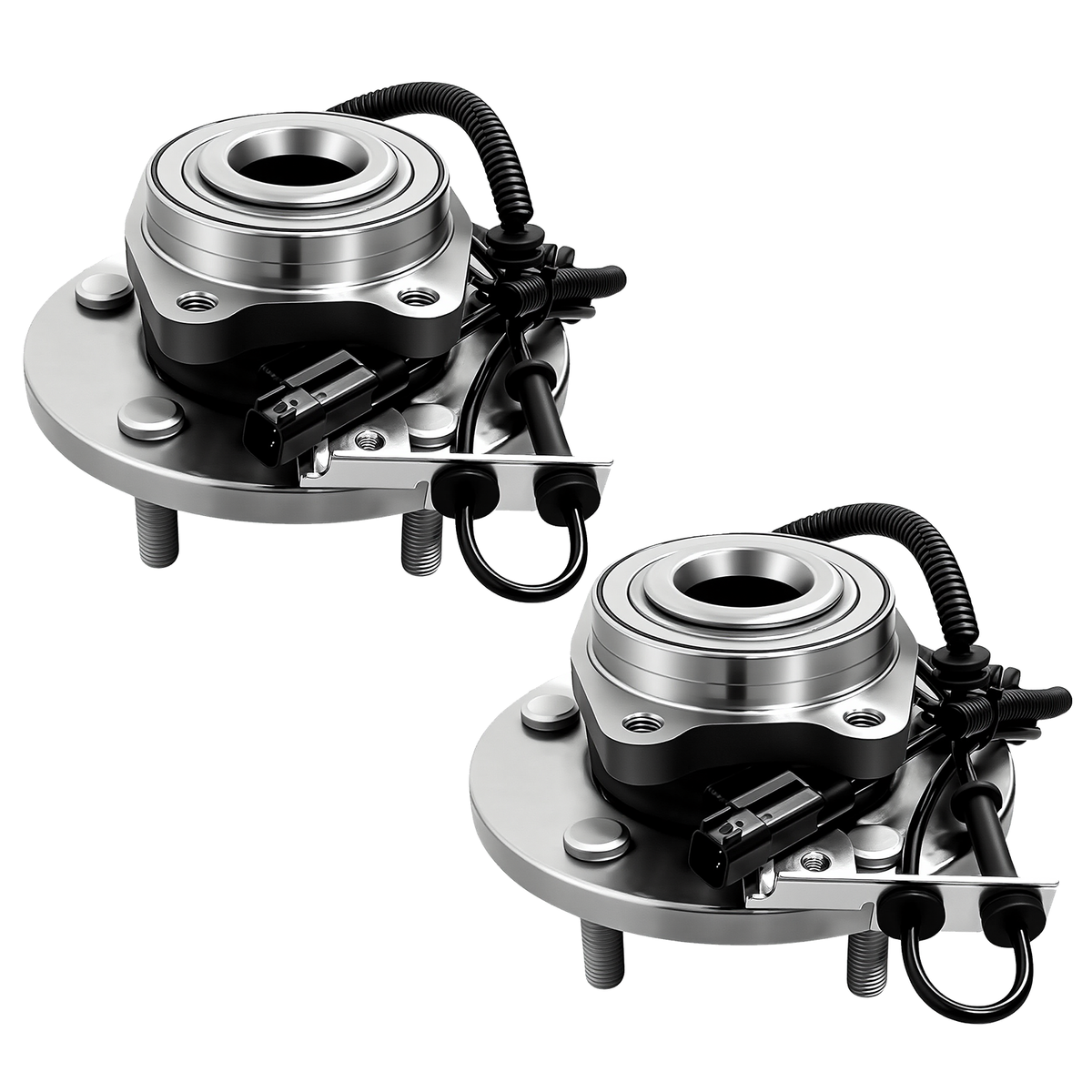 513273 Front Wheel Hub Bearing Assembly 5 Lugs ABS for Chrysler Town & Country, Dodge Grand Caravan, VW Routan - View 1