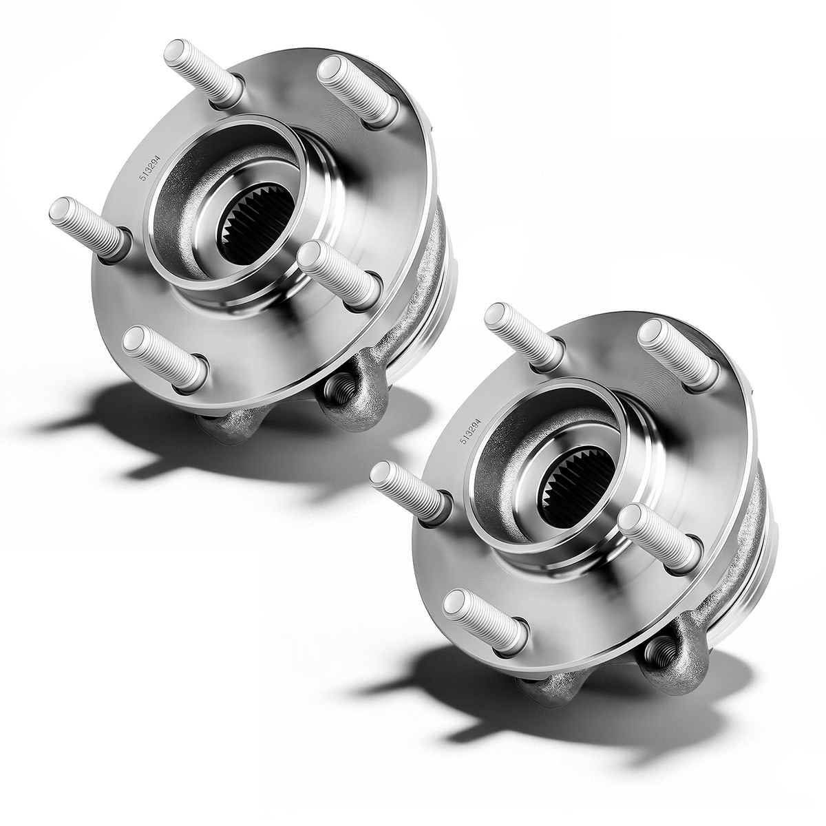 513294 Front Wheel Bearing Hub Assembly 2-Pack with ABS for Nissan Altima 2007-2012 2.5L - OEM Spec Direct Fit