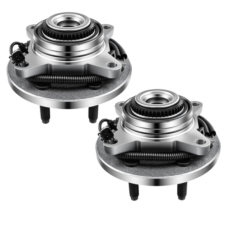 515142 Front Wheel Bearing Hub Assembly 6-Lug with ABS for Ford F-150 2010-2014 & Expedition 2011-2014 - 2 Pack
