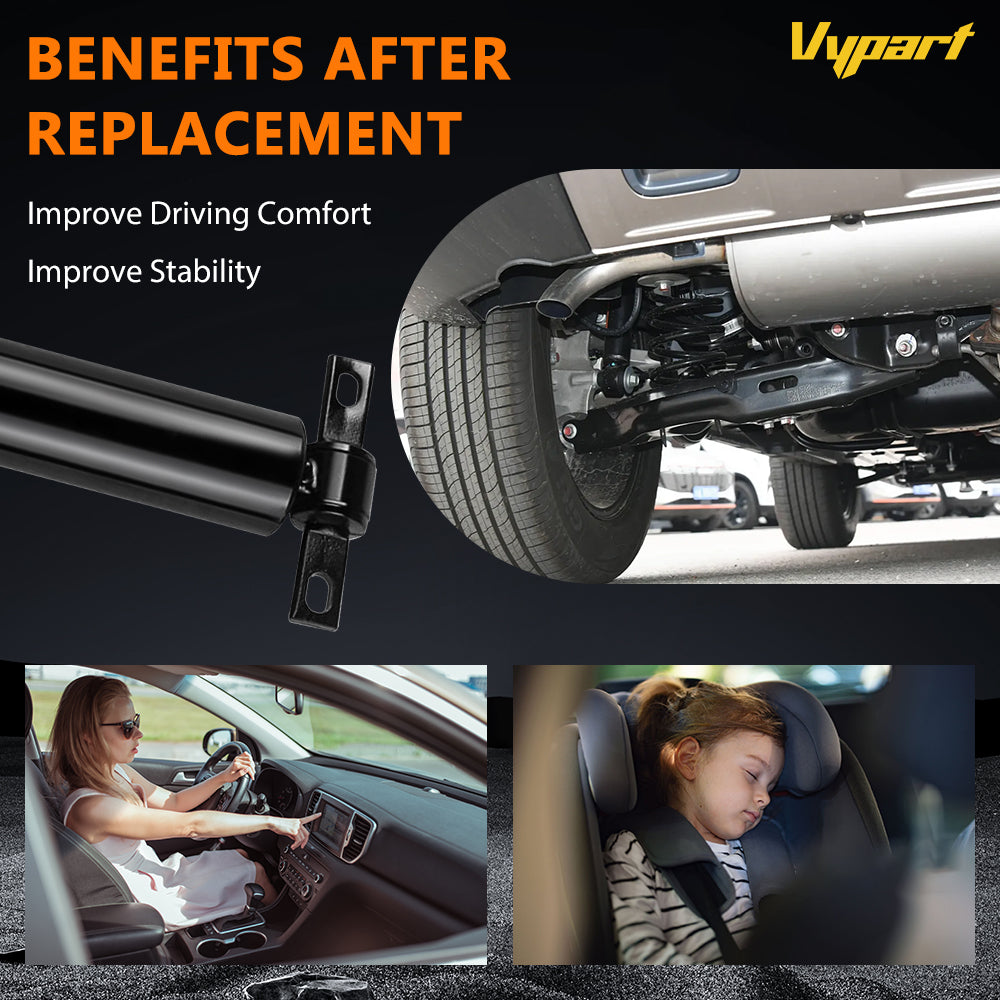 Vypart set of 2pcs 37316 rear Suspension Shock Absorber for Honda Odyssey 2005-2017