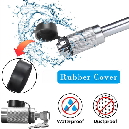 Vypart 5/8" Bent Hitch Pin Lock 3-1/2" Bent Pin a pair for Trailer RV Class III/IV 2 2-1/2" Ideal for Tow Receiver