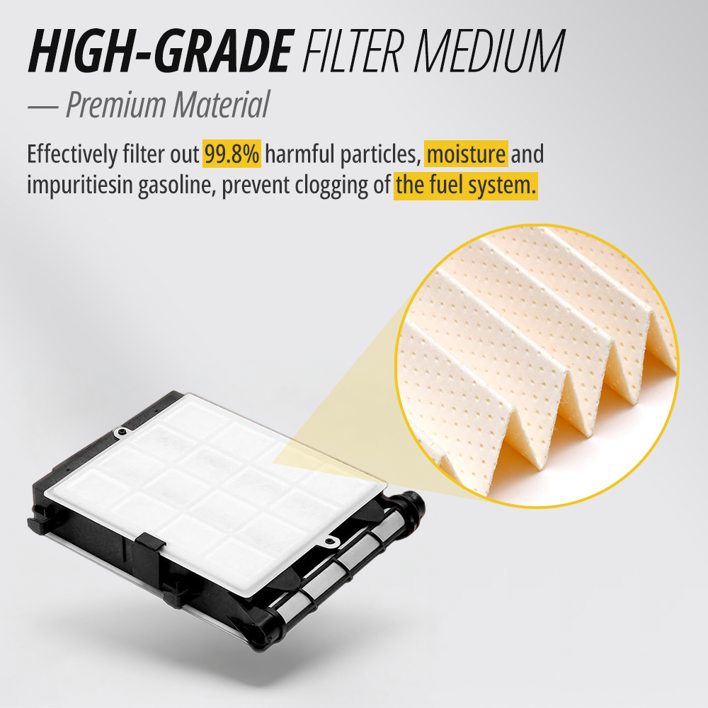 6.7 Power Stroke Fuel Filter Kit Features - Easy Installation, Durable Construction, Long-Term Maintenance, Rigorously Tested - Compatible with Ford F250 F350 F450 F550 Super Duty
