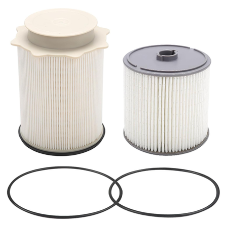 68157291AA 68436631AA Fuel Filter Water Separator Kit for 2013-2018 Ram 2500 3500 4500 5500 6.7L Cummins Diesel with Replacement O-Ring Seals
