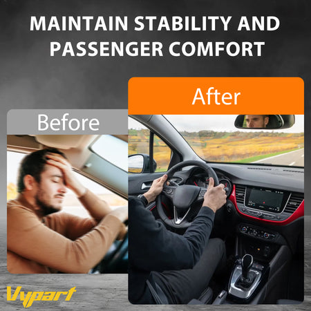 Vypart set of 2pcs 37178 Front Struts Shock Absorber for Chevy Tahoe Suburban 1500 GMC Yukon XL 1500 year 2000-2006