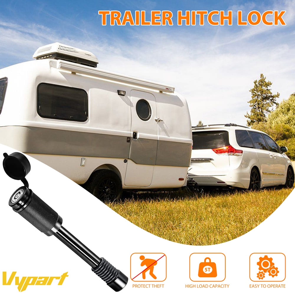 Vypart 1 pack Trailer Hitch Receiver Pin Lock 5/8" Diameter 4" Length for Car Truck Boat