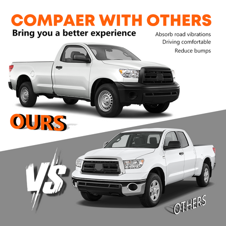 Vypart Complete Front Part Shock Coil Spring Assembly Absorber Set of 2 171347L 171347R fit with Toyota Tundra 2000-2006