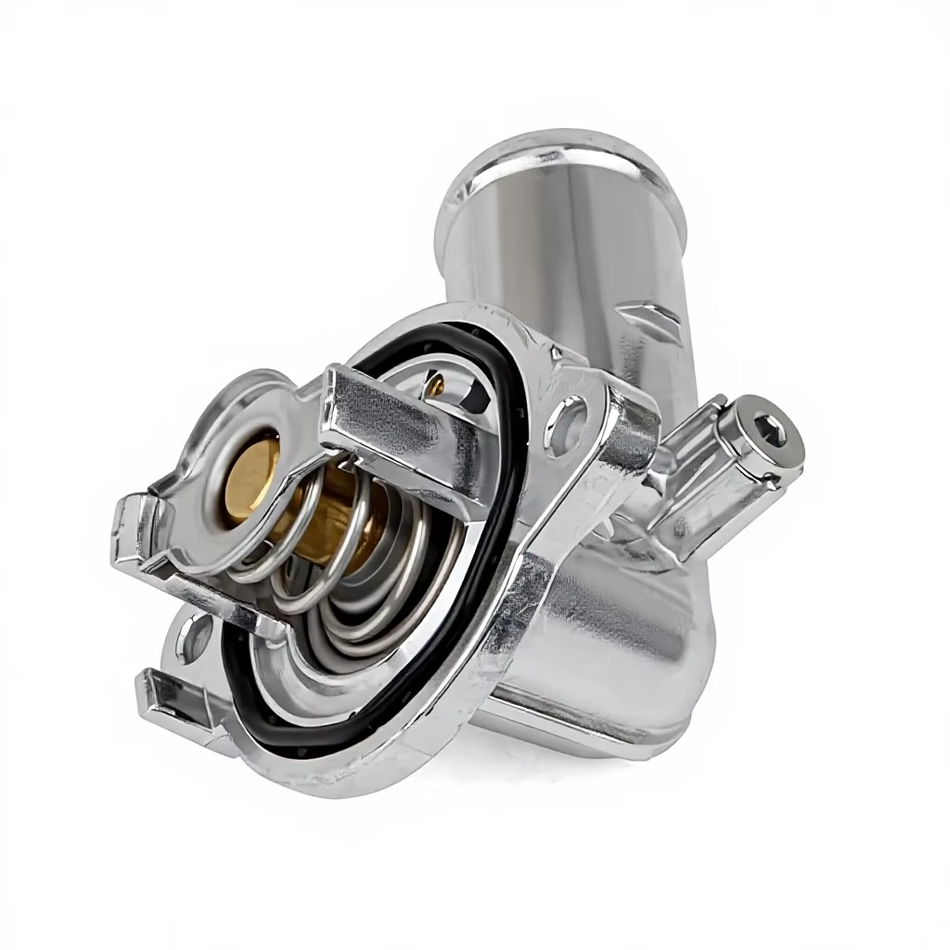 Vypart Aluminum Thermostat Housing Assembly Compatible with Dodge Durango Grand Cherokee 2011-2015 Wrangler JK 2012-2018 Replace 902-852 5184651AG B2B