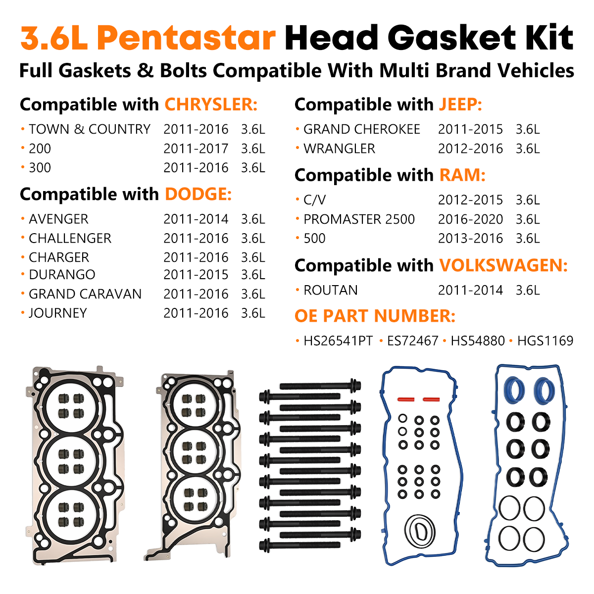 Valve Cover & Intake Manifold Gasket