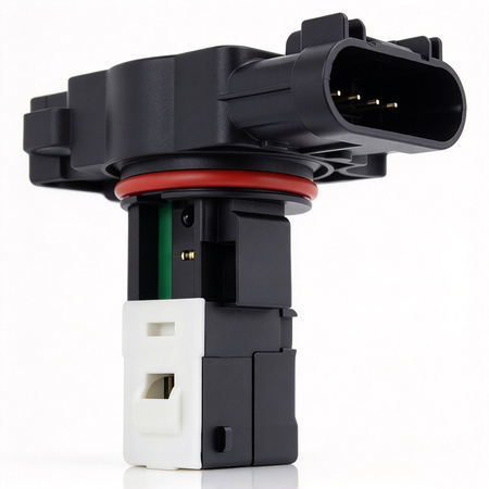 Vypart 10393948 mass air flow sensor with five-pin connector and red sealing ring