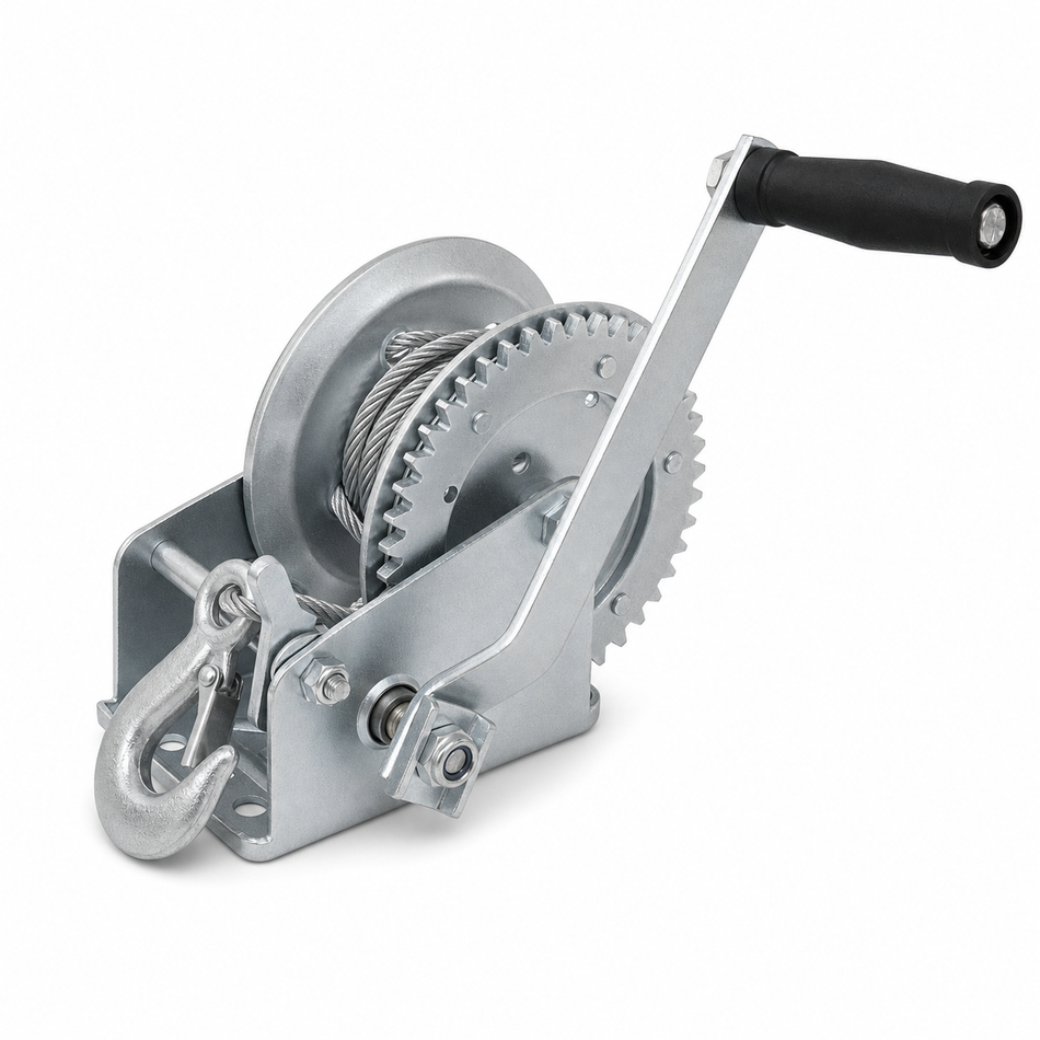 Vypart Steel Wire Rope Hand-cranked Winch Portable Car Winch