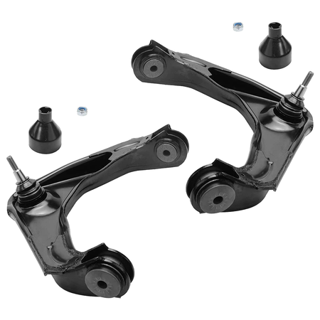 Front upper control arms with pre-assembled ball joints K620054 and lower ball joints K6693 for Silverado and Sierra HD