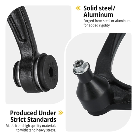 Driver side front upper control arm with ball joint K80669 15096197 for Cadillac Escalade and Chevy Tahoe