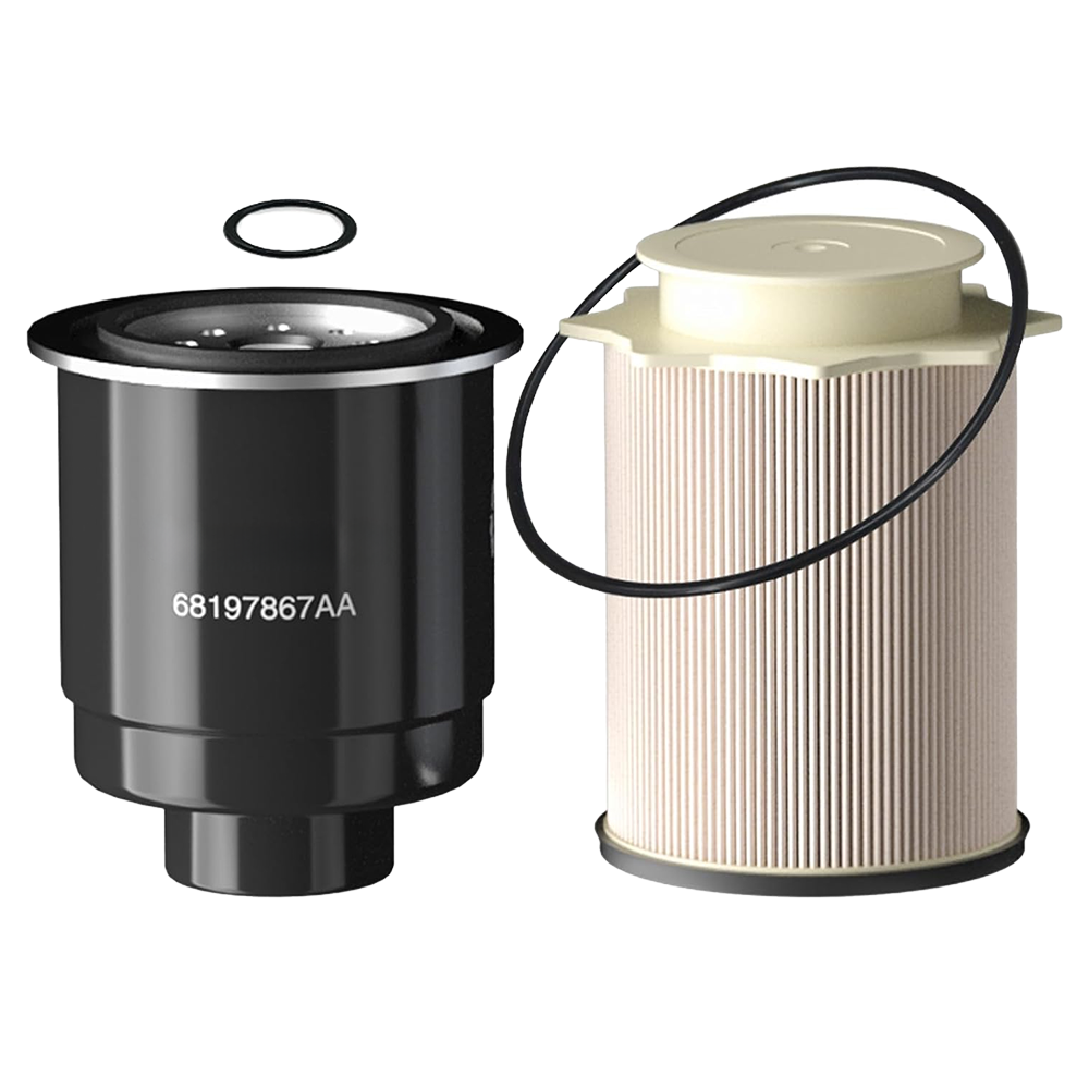 Dual fuel filter kit 68157291AA and 68197867AA for 2013-2018 Ram 6.7L Cummins diesel