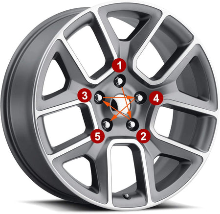 Closed end design of Vypart bulge acorn lug nut for protection against rust and corrosion