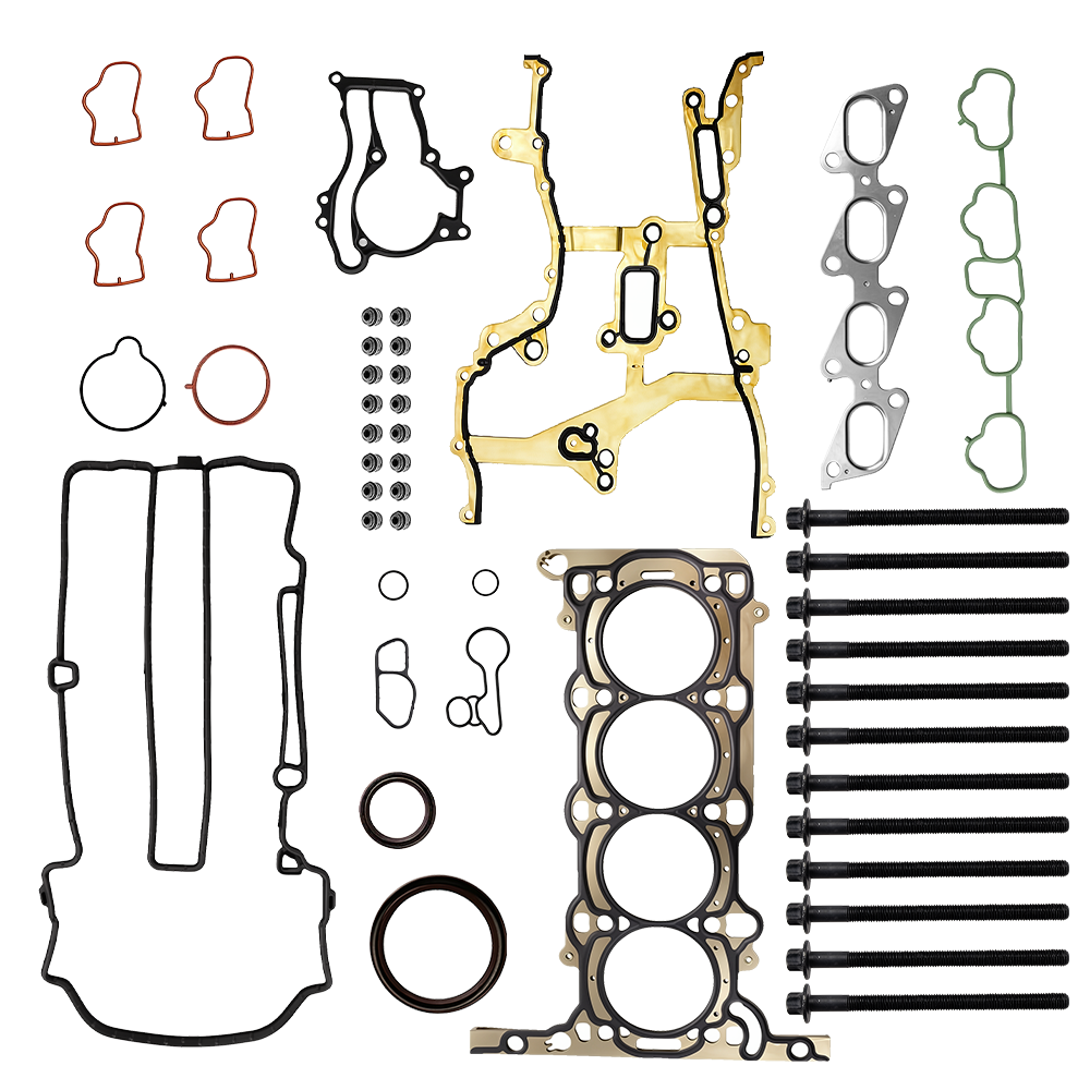 Vypart 1.4L Cylinder Head Gasket Set with Head Bolt Kit HSCV001 HS54898 HS31411 HS26540PT-1 – Complete kit including MLS head gasket, head bolts, valve cover gasket, intake/exhaust manifold gaskets, valve stem seals, O-rings and camshaft seal
