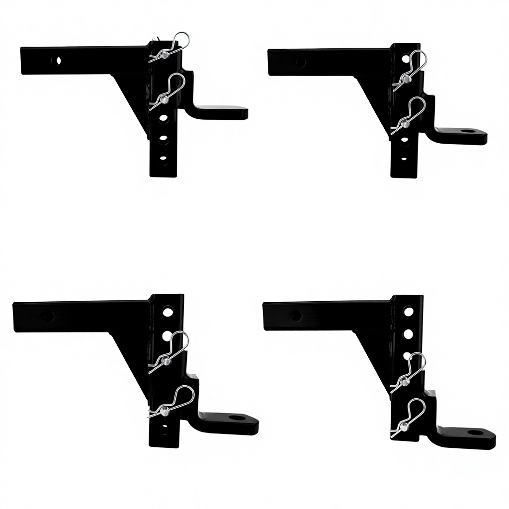 the 10,000 lbs weight capacity and strength test of Vypart stainless steel hitch mount