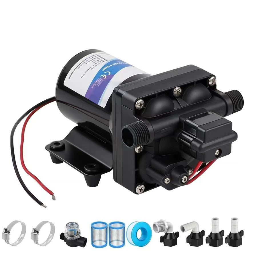 Vypart 12V RV Water Pump 3.0 GPM 55 PSI replacement for 4008 101 A65