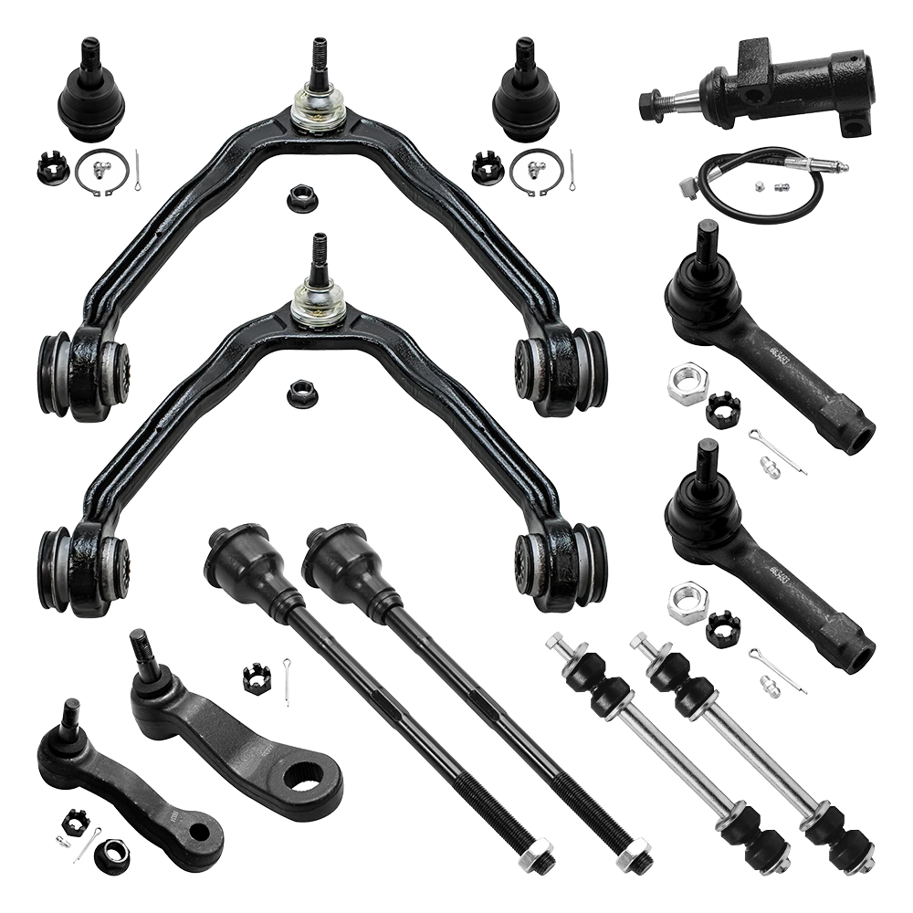 Vypart 13-piece 4WD front end suspension and steering rebuild kit for 1999-2006 GM full-size trucks and SUVs