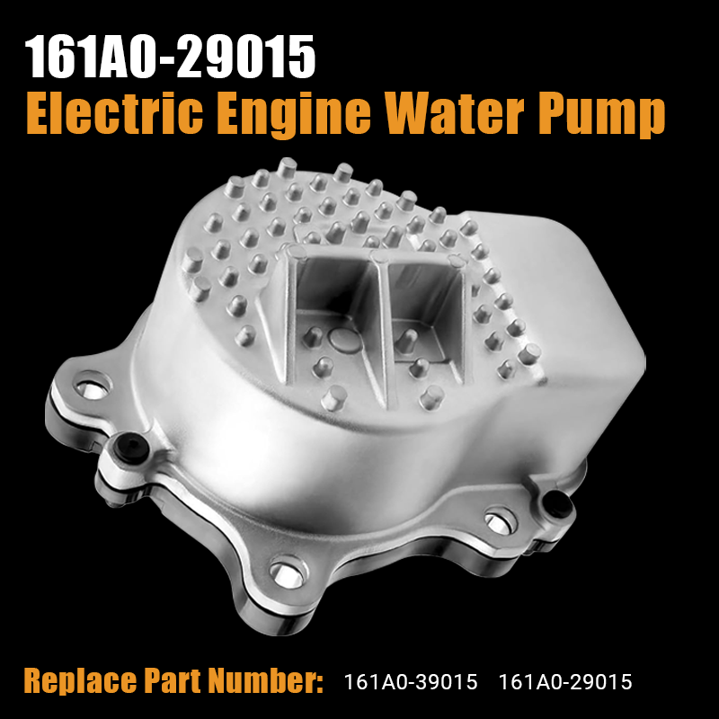 Vypart electric water pump matching OEM numbers 161A0-29015 and 161A0-39015, guaranteeing a precise, hassle-free fit for your specific Toyota Prius or Lexus CT200h hybrid engine.