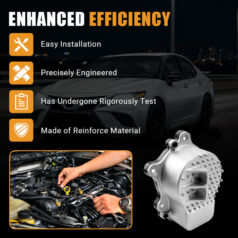 Precisely engineered and rigorously tested using reinforced materials, the Vypart electric water pump features an easy installation process while significantly enhancing cooling efficiency to prevent serious engine damage.