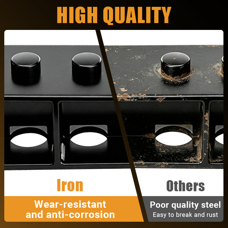 Core advantages of Vypart 2 Inch Rear Leveling Lift Kit Suspension Spacers for FORD F150, CNC precision machining, anti-corrosion powder coating, sturdy and crack-resistant off-road structure