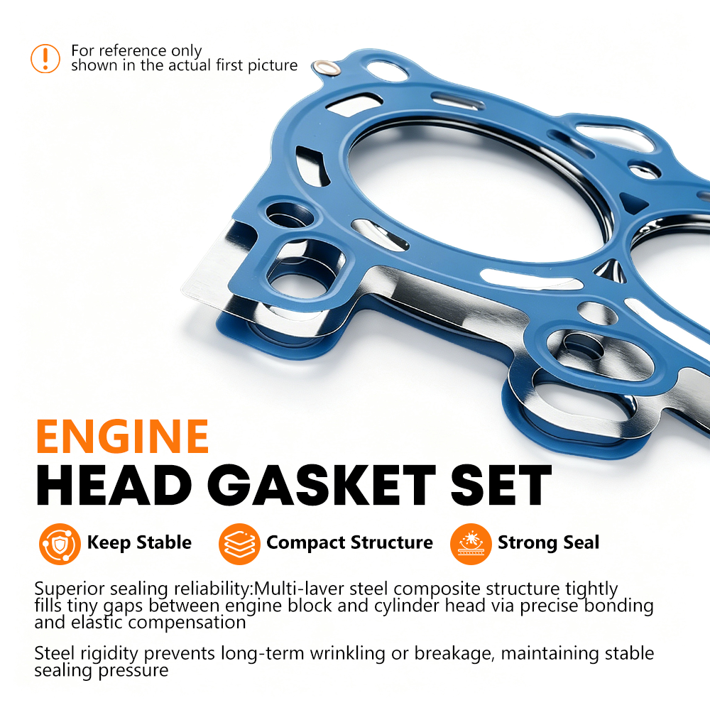 Complete cylinder head gasket kit with all seals - fits Subaru Forester Impreza Legacy Outback Baja Saab 9-2X