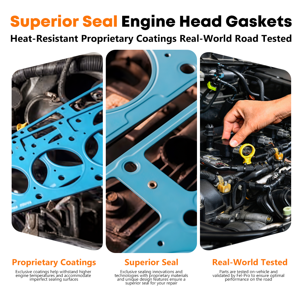 Vypart 26415 PT-1 cylinder head gasket set for 2006 Saab 9-2X and Subaru - OEM replacement kit