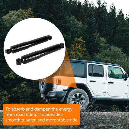 Vypart set of 2 rear strut assemblies in original packaging, includes all necessary mounting hardware for installation