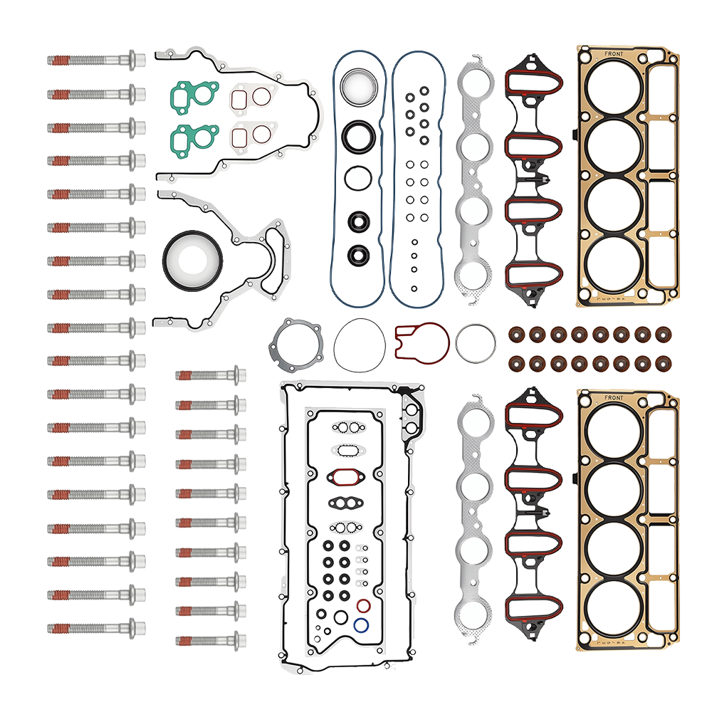 Vypart 5.3L Full Cylinder Head Gasket Set with ES72220 Bolts Kit for Chevy GMC Cadillac Buick 2004-2014
