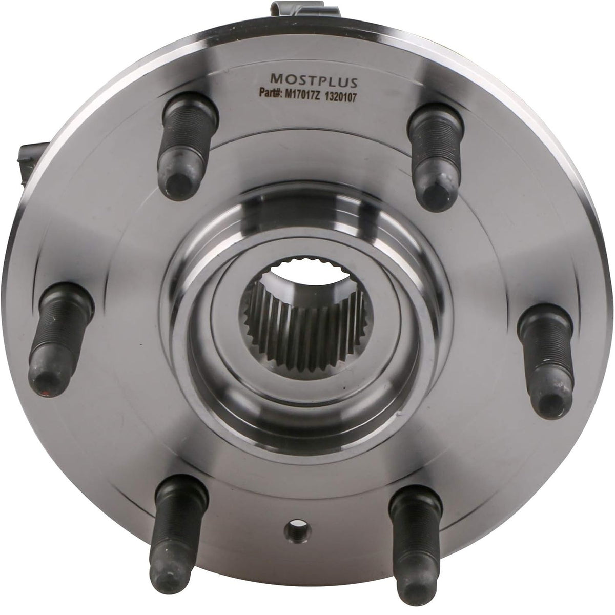 Vypart 515096 wheel hub bearing assembly, stud-side view