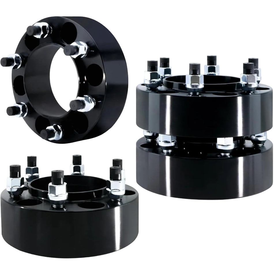 4 Vypart 2-inch hub-centric wheel spacers with 6x135 bolt pattern