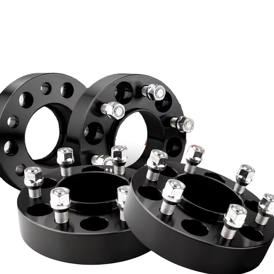 the complete 4-piece set of Vypart 1.5-inch wheel spacers with 6x5.3 bolt pattern