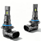 Two Vypart 9006 LED headlight bulbs on a white background showing LED chips and connectors