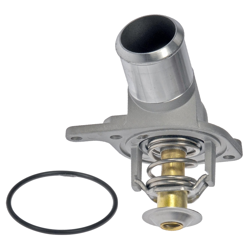 Vypart 902-700 direct replacement thermostat housing with gasket, engineered to fix engine overheating, coolant leaks, and poor fuel economy for Chevrolet, GMC, and Cadillac V8 models.