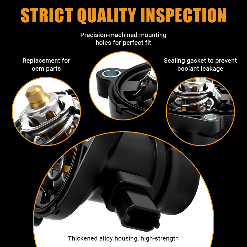 Precision-machined mounting holes ensure a perfect fit for OEM part 902-808. The thickened housing and sealing gasket prevent coolant leakage, guaranteeing reliable engine performance and easy installation for your Chevy or Buick vehicle.