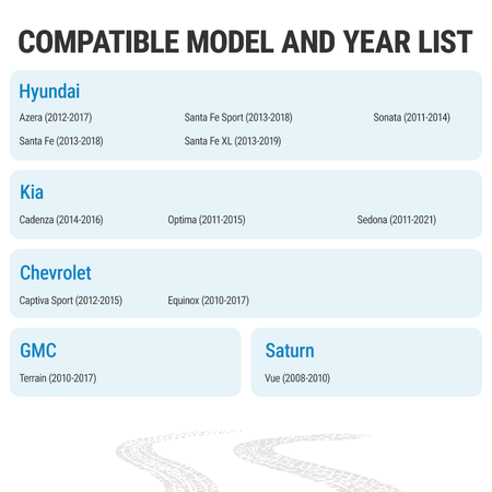 Close-up detail showing the activated carbon layer in the Vypart CF11819 cabin air filter