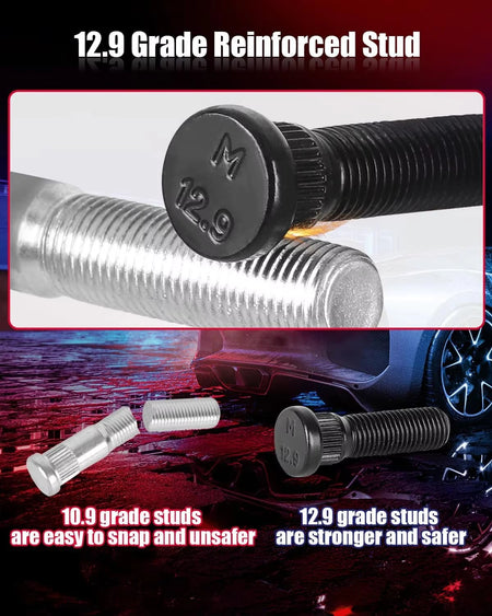 Image showcasing the lightweight advantage, such as holding one Vypart aluminum spacer in hand, compared to a heavier steel alternative