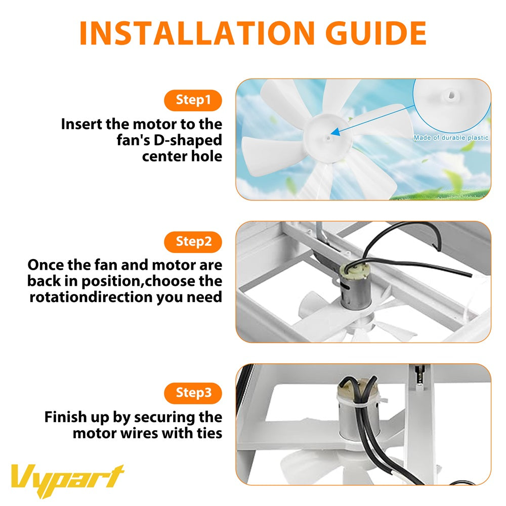 Scene showing the Vypart vent fan effectively removing steam and moisture from an RV bathroom after a shower